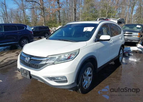 2015 Honda Cr-V Ex-L z USA, uszkodzony, nr VIN 5J6RM4H75FL000498